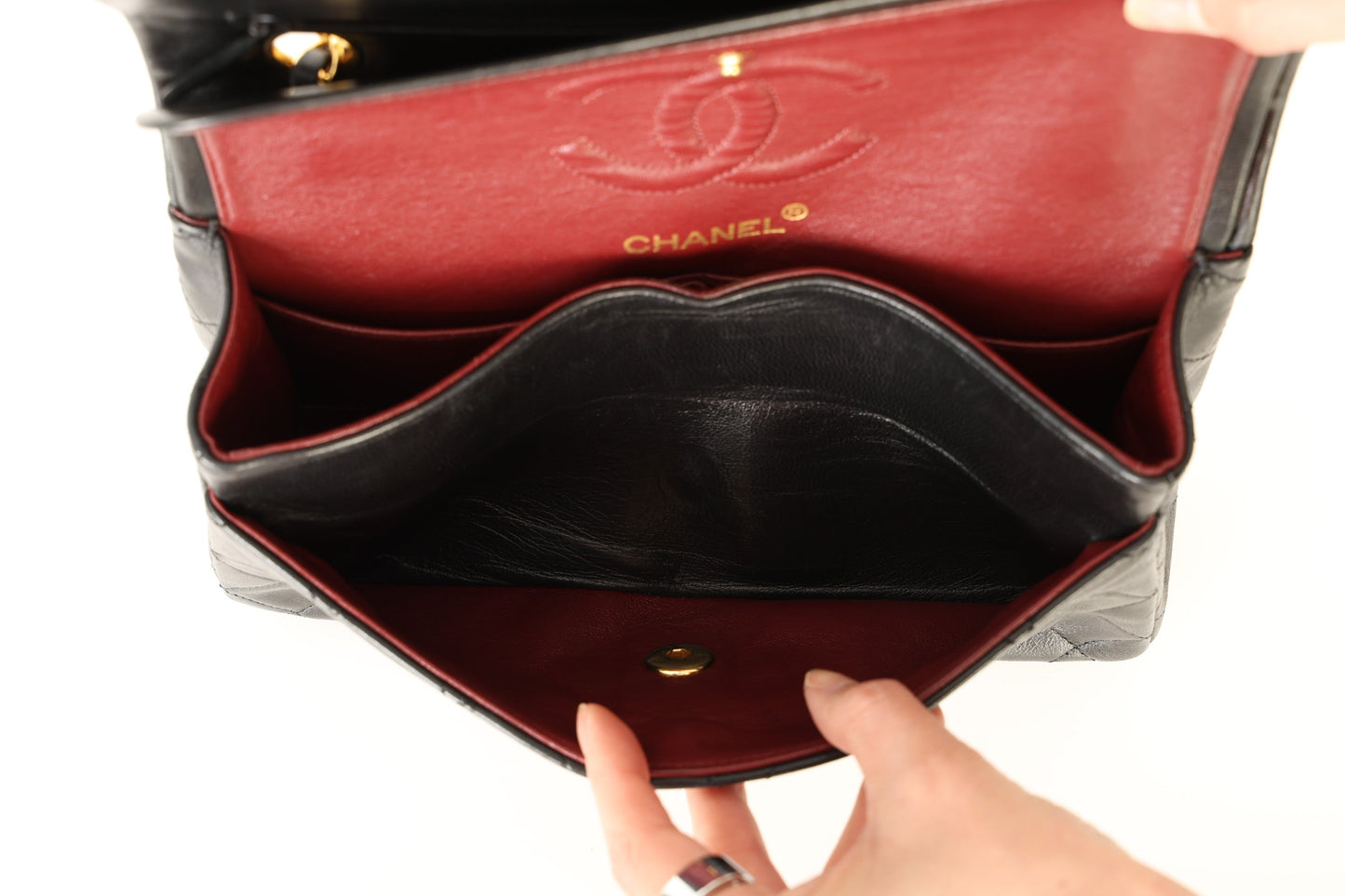 Chanel 1989 Lambskin Small Double Flap