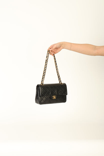 Chanel 1989 Lambskin Small Double Flap