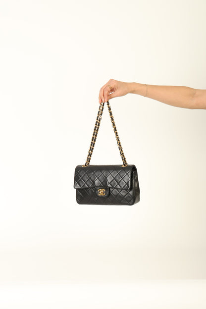 Chanel 1989 Lambskin Small Double Flap