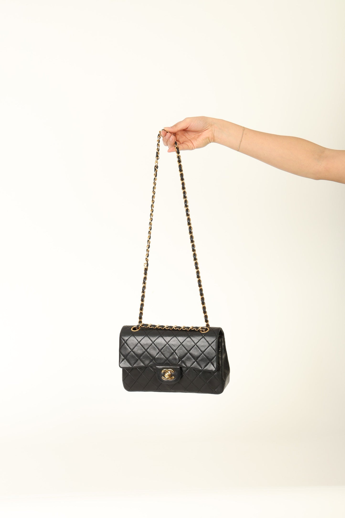 Chanel 1989 Lambskin Small Double Flap