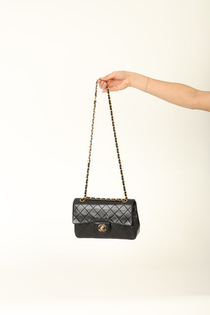 Chanel 1989 Lambskin Small Double Flap