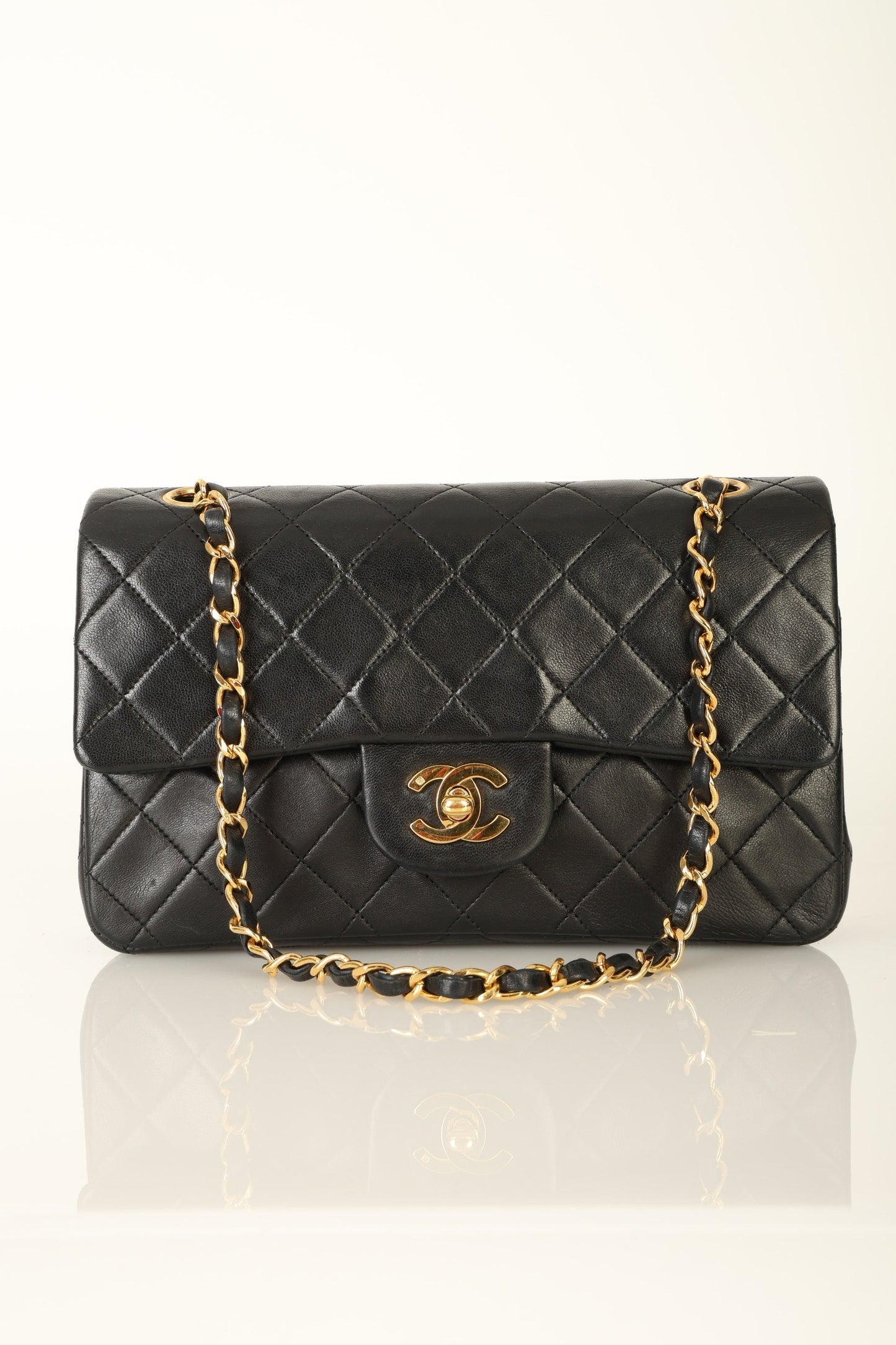 Chanel 1989 Lambskin Small Double Flap