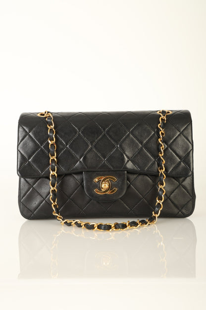 Chanel 1989 Lambskin Small Double Flap