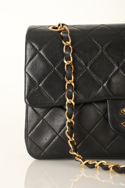 Chanel 1989 Lambskin Small Double Flap