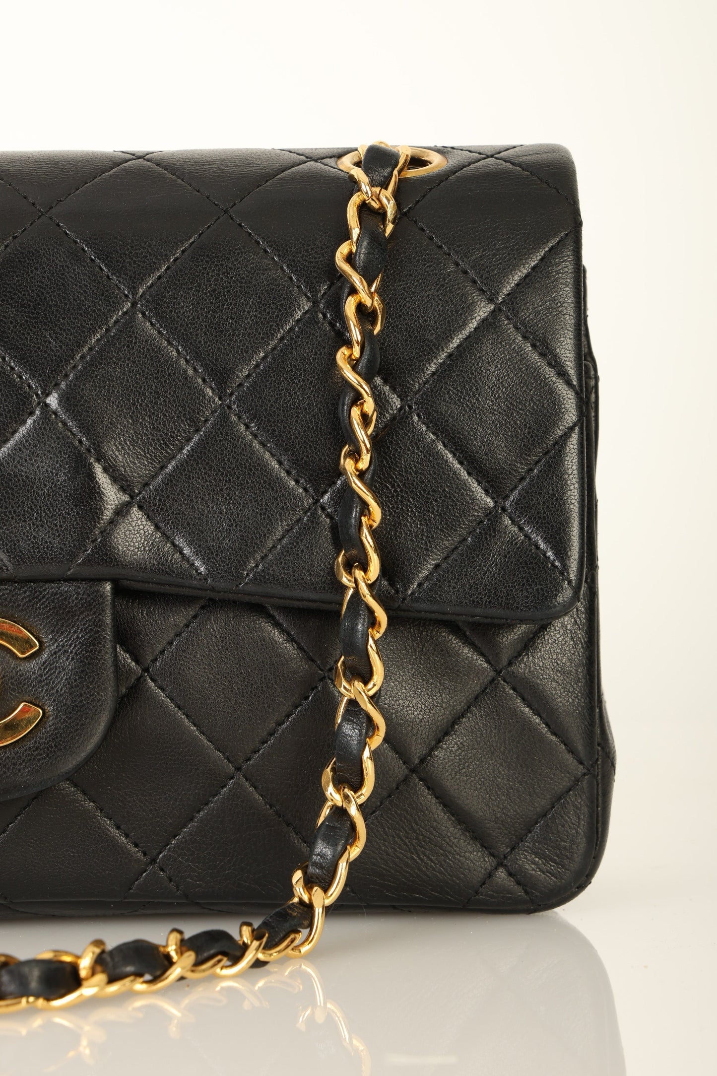 Chanel 1989 Lambskin Small Double Flap