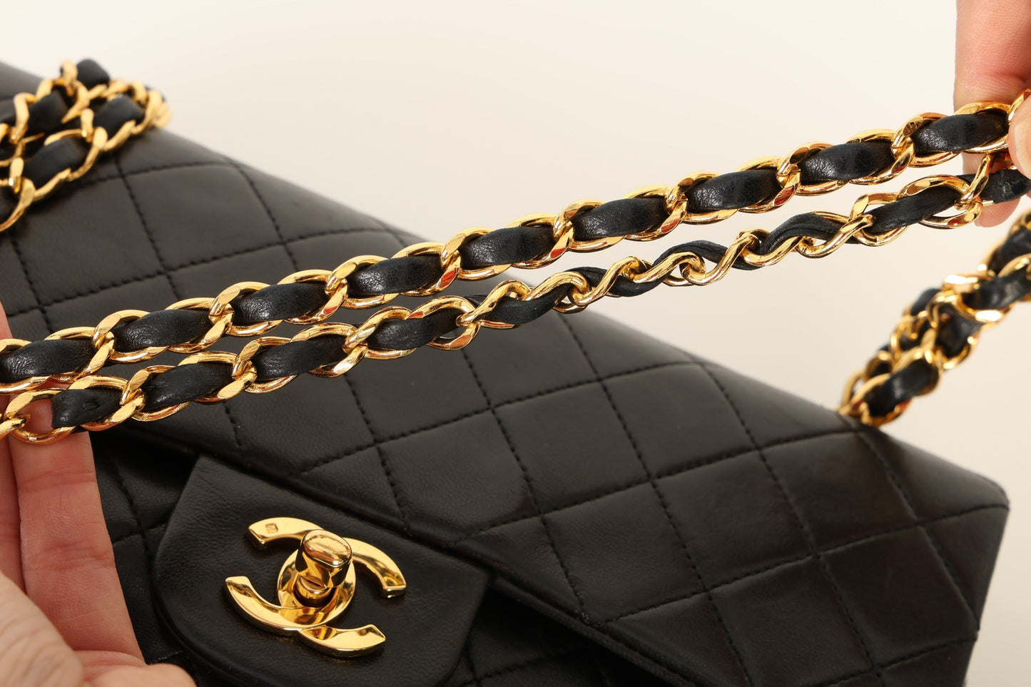 Chanel 1989 Lambskin Small Double Flap