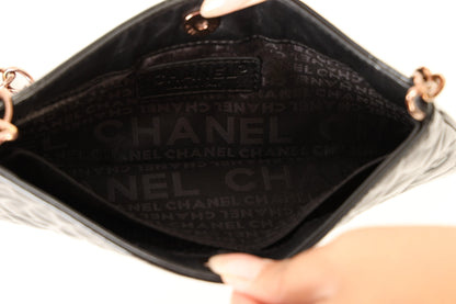 Chanel 2003 Patent Camellia Pochette