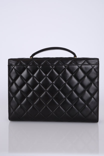 Chanel 1997 Lambskin Briefcase