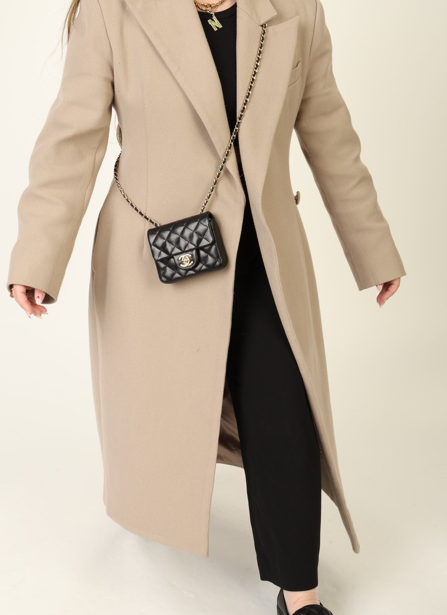 Chanel 2005 Lambskin Nano Square Flap
