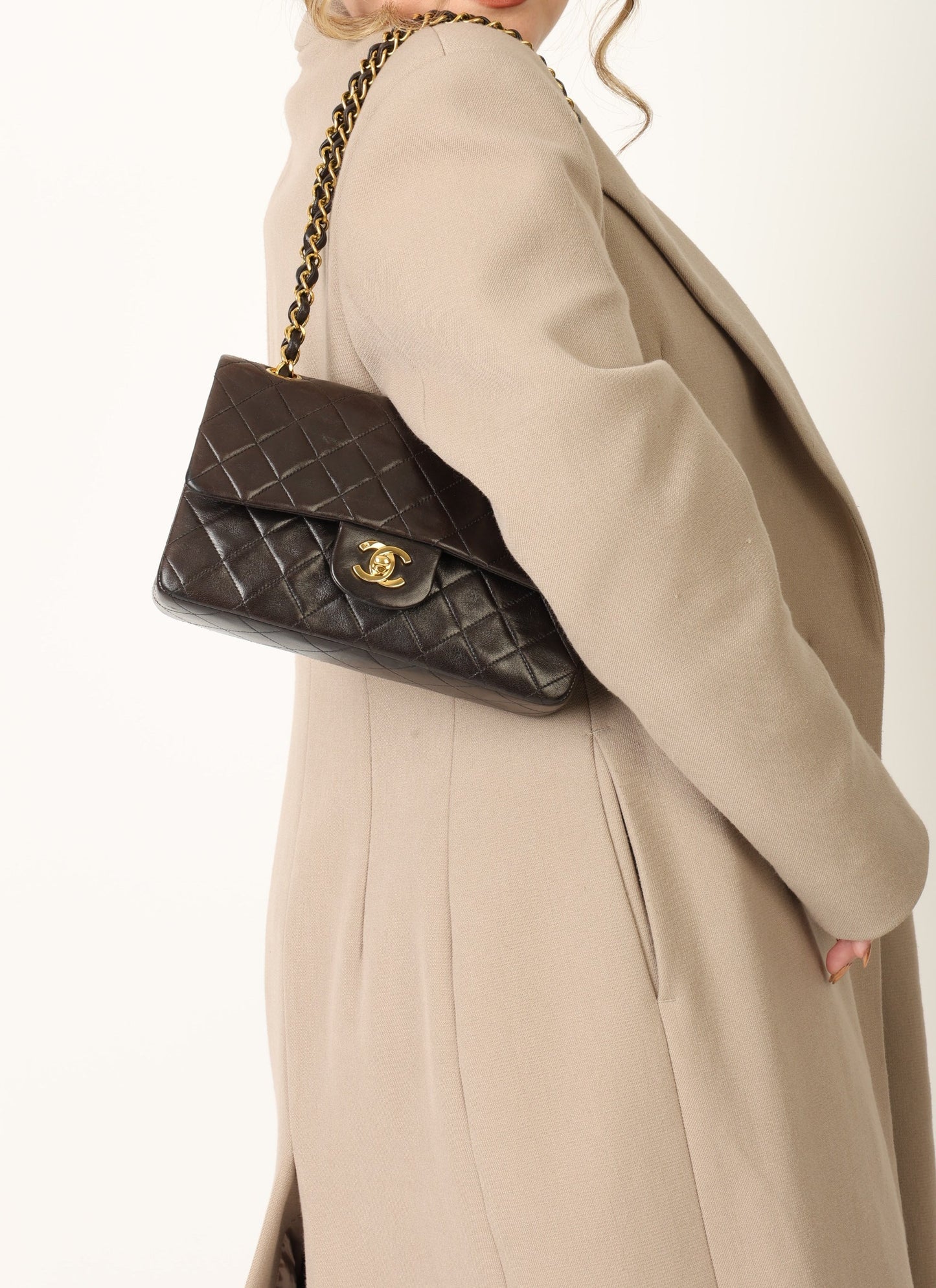 Chanel 1994 Lambskin Small Double Flap