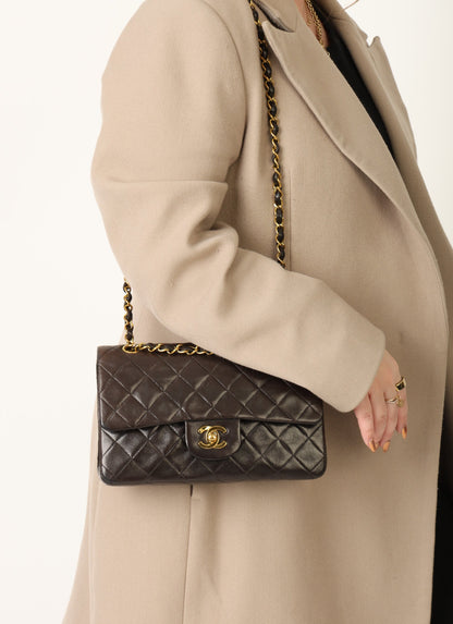 Chanel 1994 Lambskin Small Double Flap