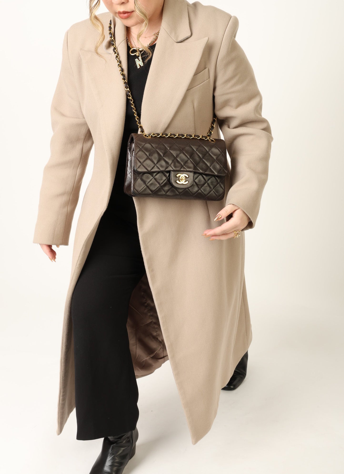 Chanel 1994 Lambskin Small Double Flap