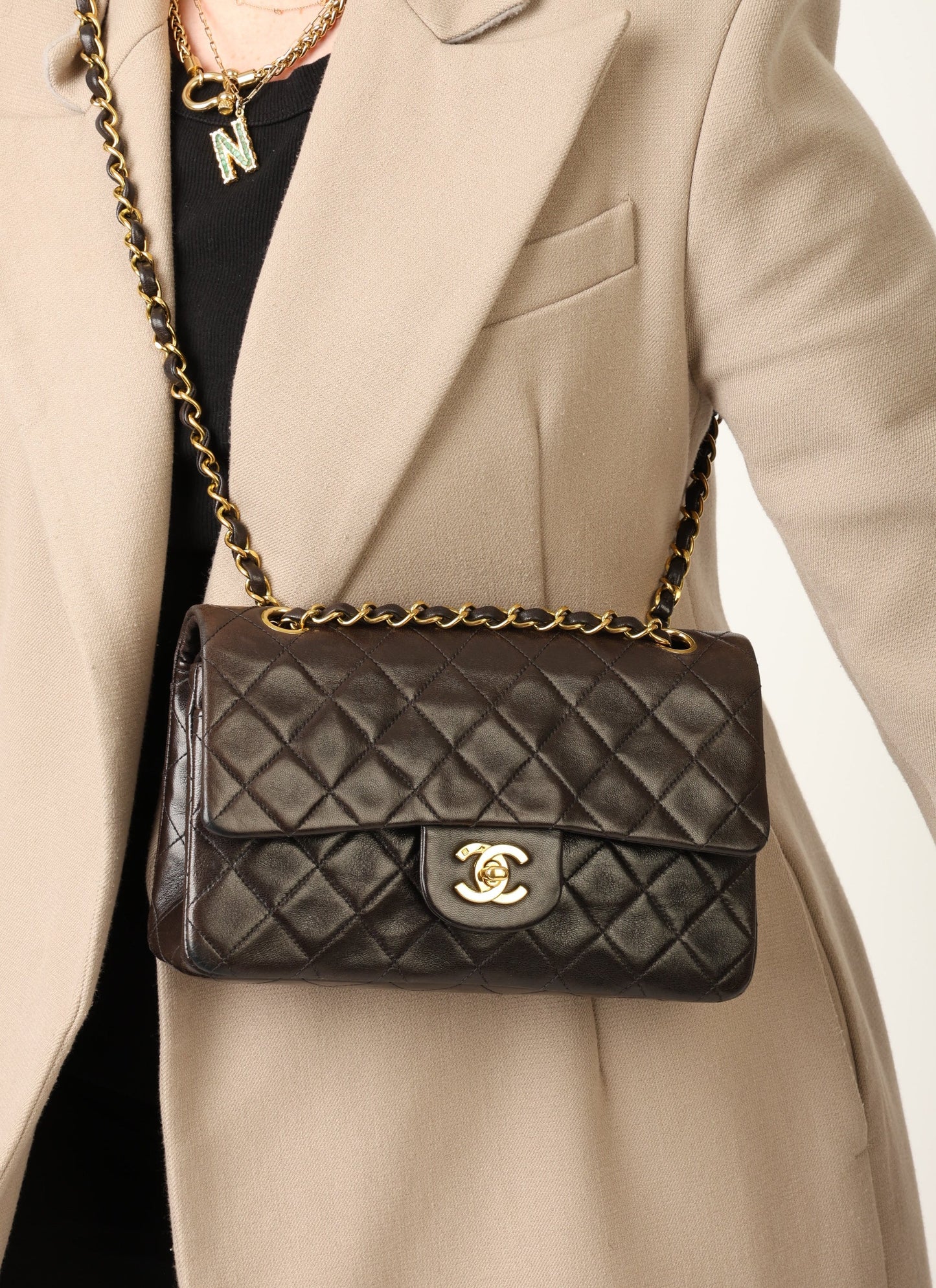 Chanel 1994 Lambskin Small Double Flap