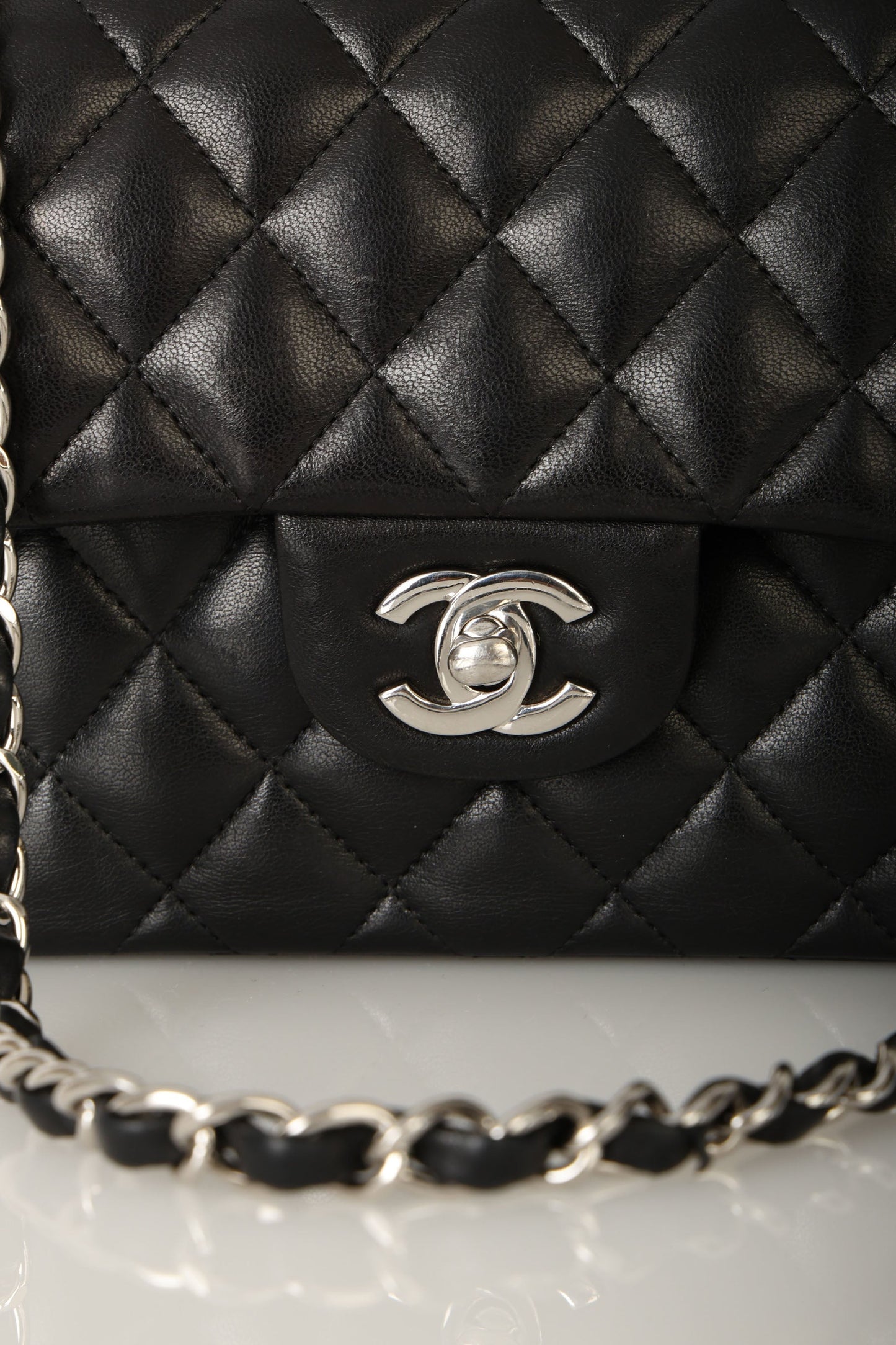 Chanel 2014 Lambskin Small Double Flap