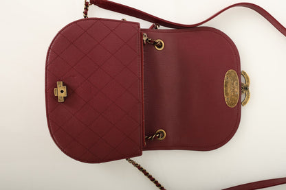 Chanel 2017 Calfskin Coco Curve Flap Bag