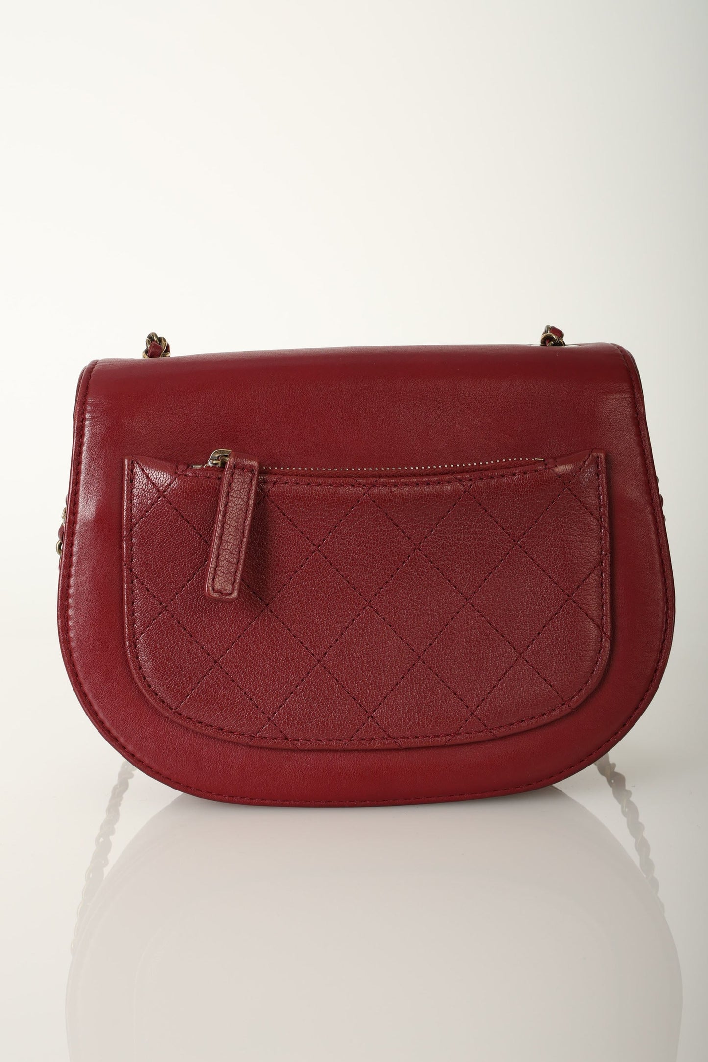 Chanel 2017 Calfskin Coco Curve Flap Bag