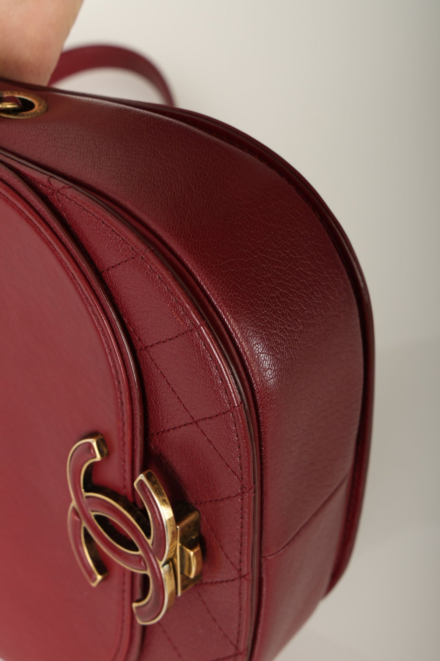 Chanel 2017 Calfskin Coco Curve Flap Bag