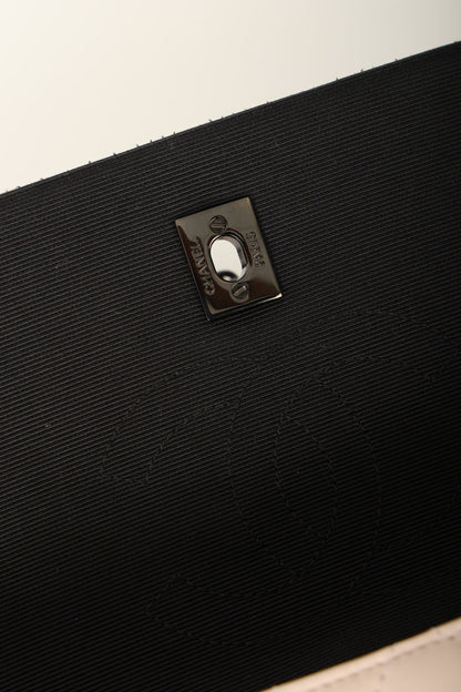 Chanel 2015 Lambskin Grosgrain Flap Bag