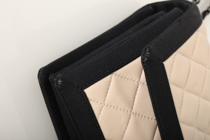 Chanel 2015 Lambskin Grosgrain Flap Bag