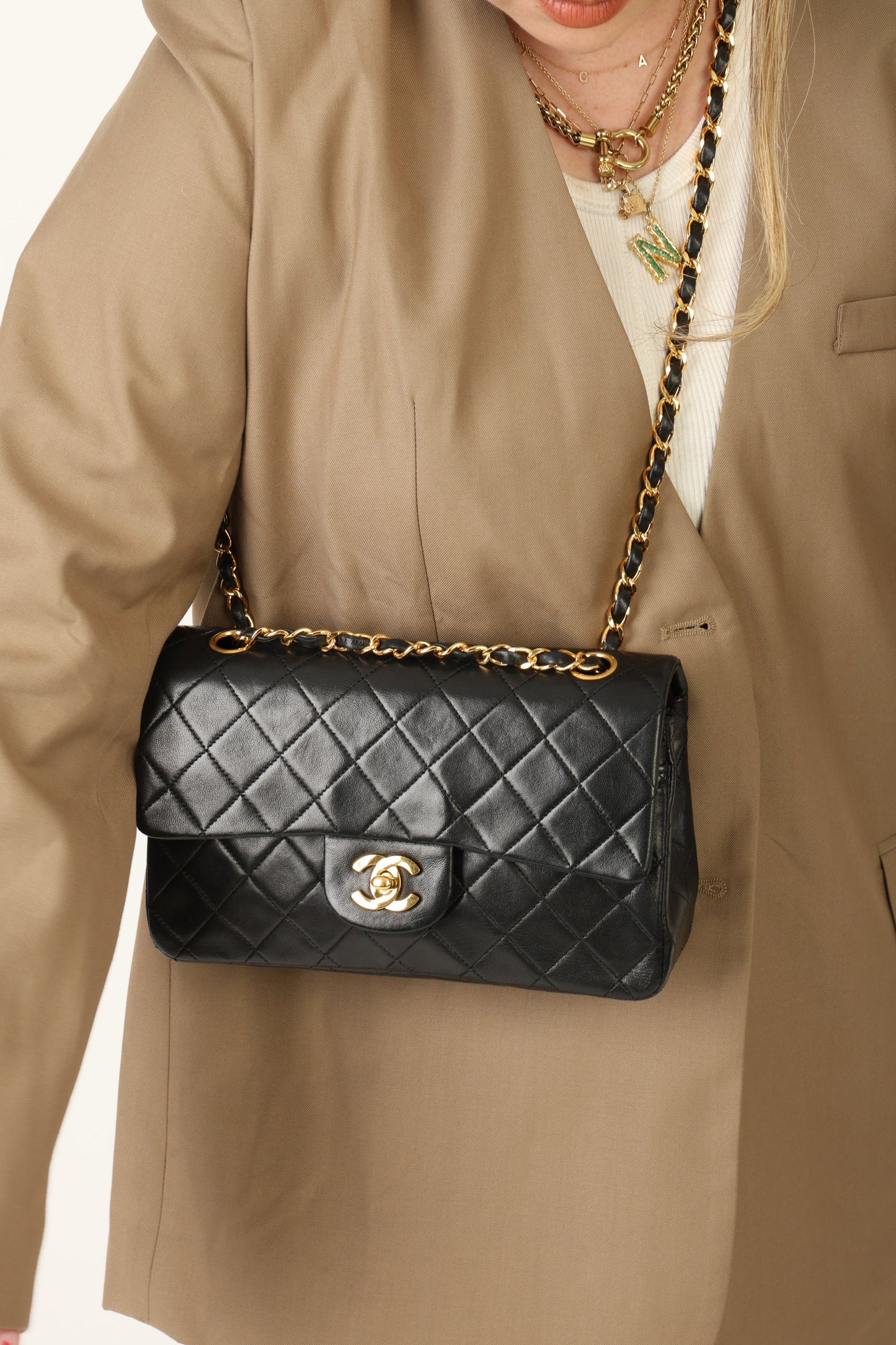 Chanel 1989 Lambskin Small Double Flap