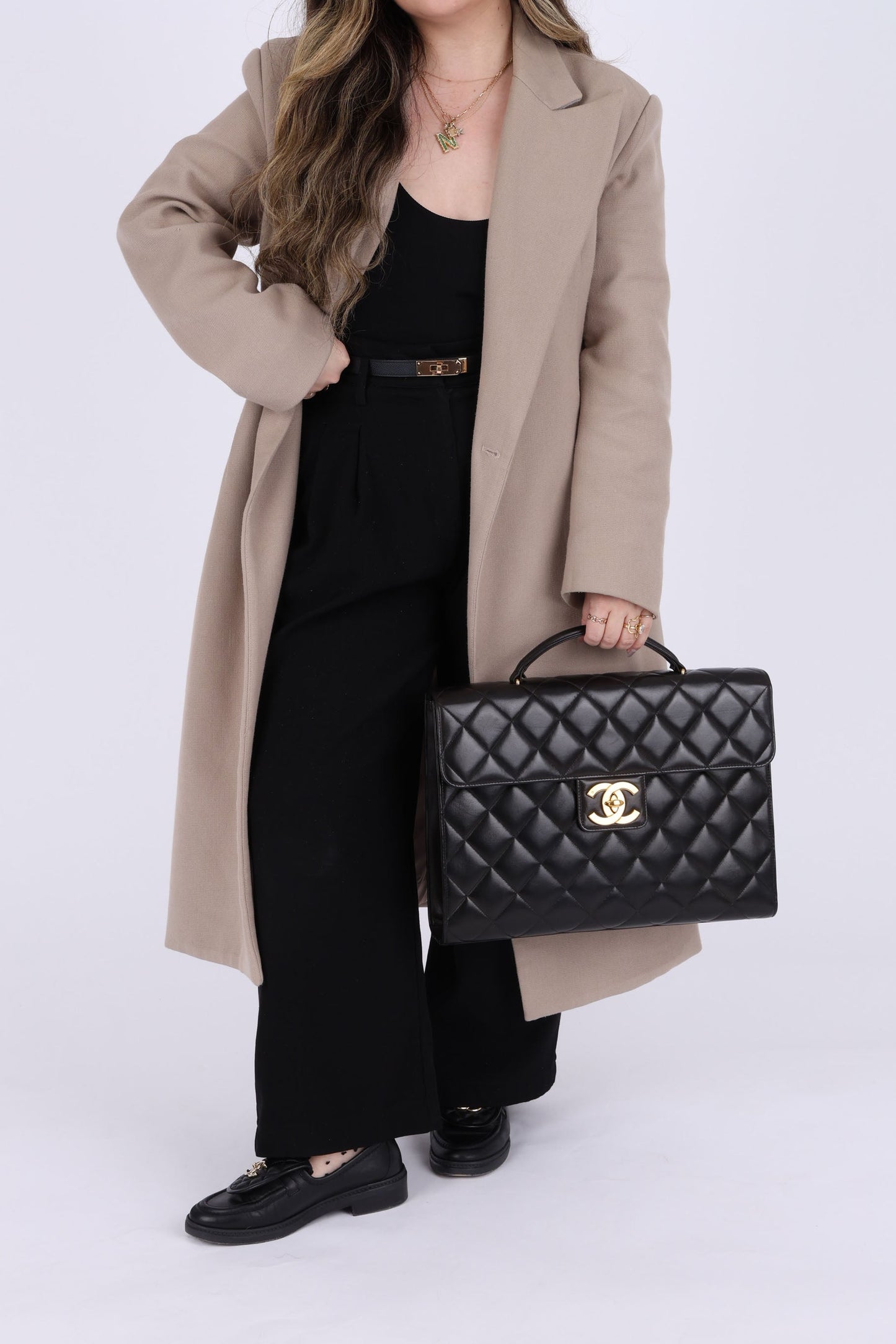 Chanel 1997 Lambskin Briefcase