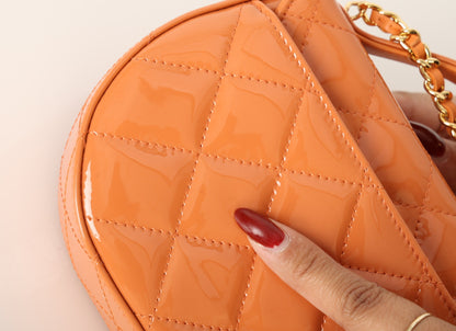Chanel Patent Mini Top Handle