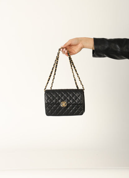 Chanel 1991 Lambskin Mini Single Flap