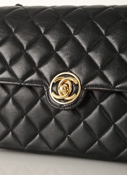 Chanel 1991 Lambskin Mini Single Flap