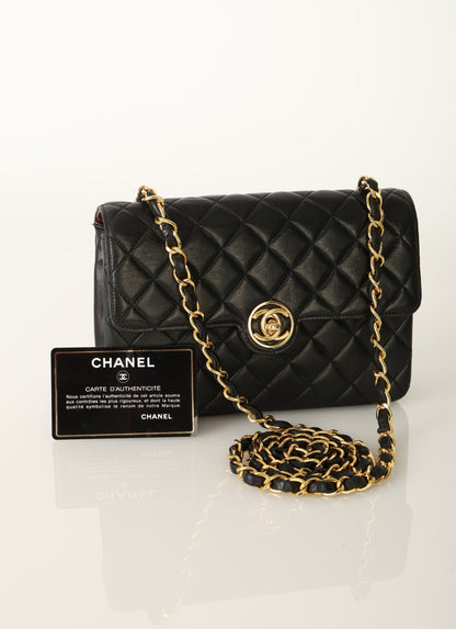 Chanel 1991 Lambskin Mini Single Flap