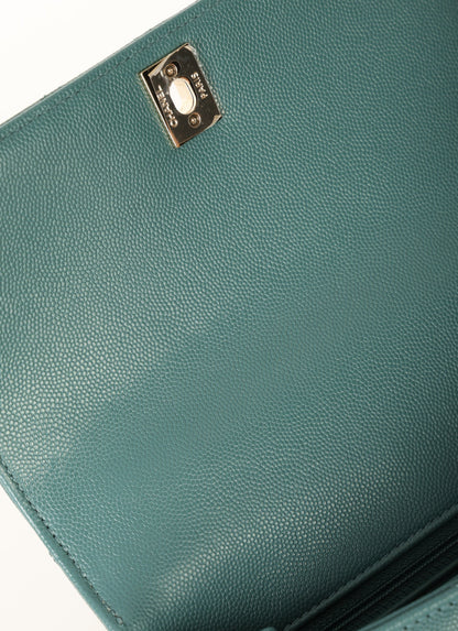 Chanel 21A Caviar Small Coco Handle