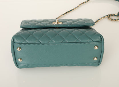 Chanel 21A Caviar Small Coco Handle