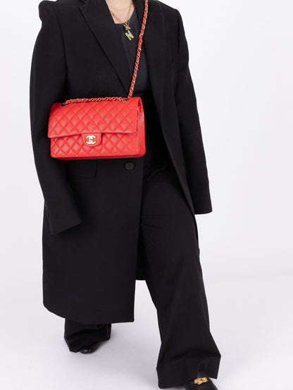 Chanel 2019 Caviar Medium Double Flap