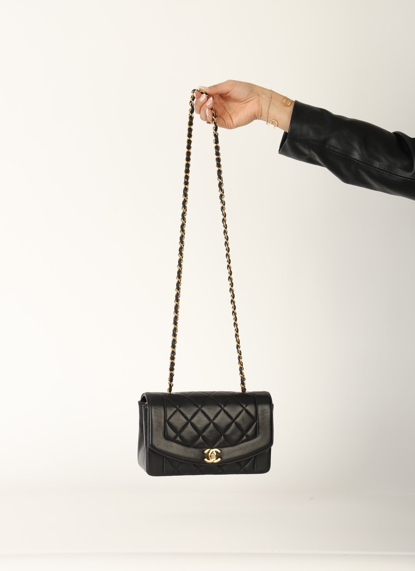 Chanel 1991 Small Lambskin Diana