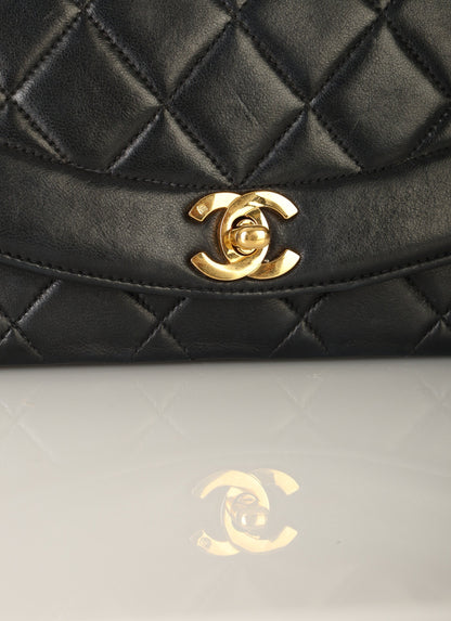 Chanel 1991 Small Lambskin Diana