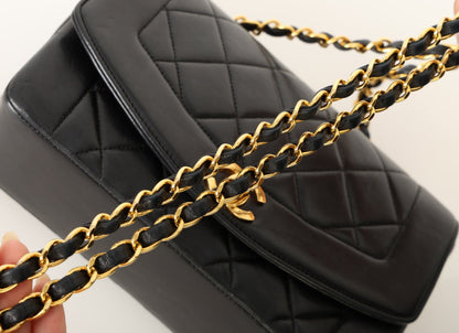 Chanel 1991 Small Lambskin Diana