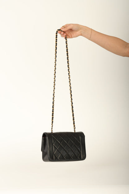 Chanel 1991 Lambskin Small Diana