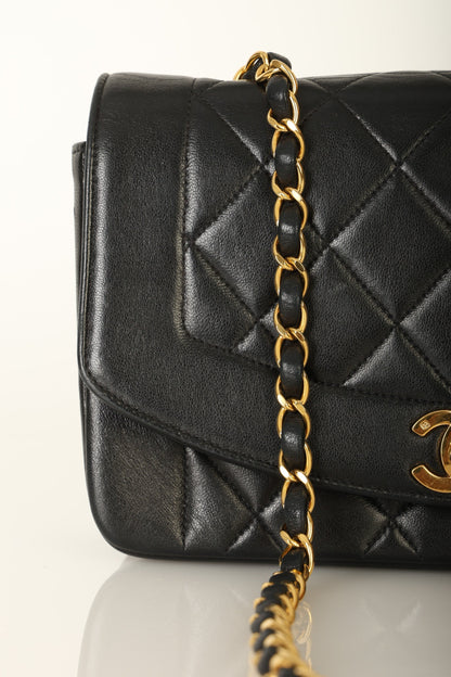 Chanel 1991 Lambskin Small Diana