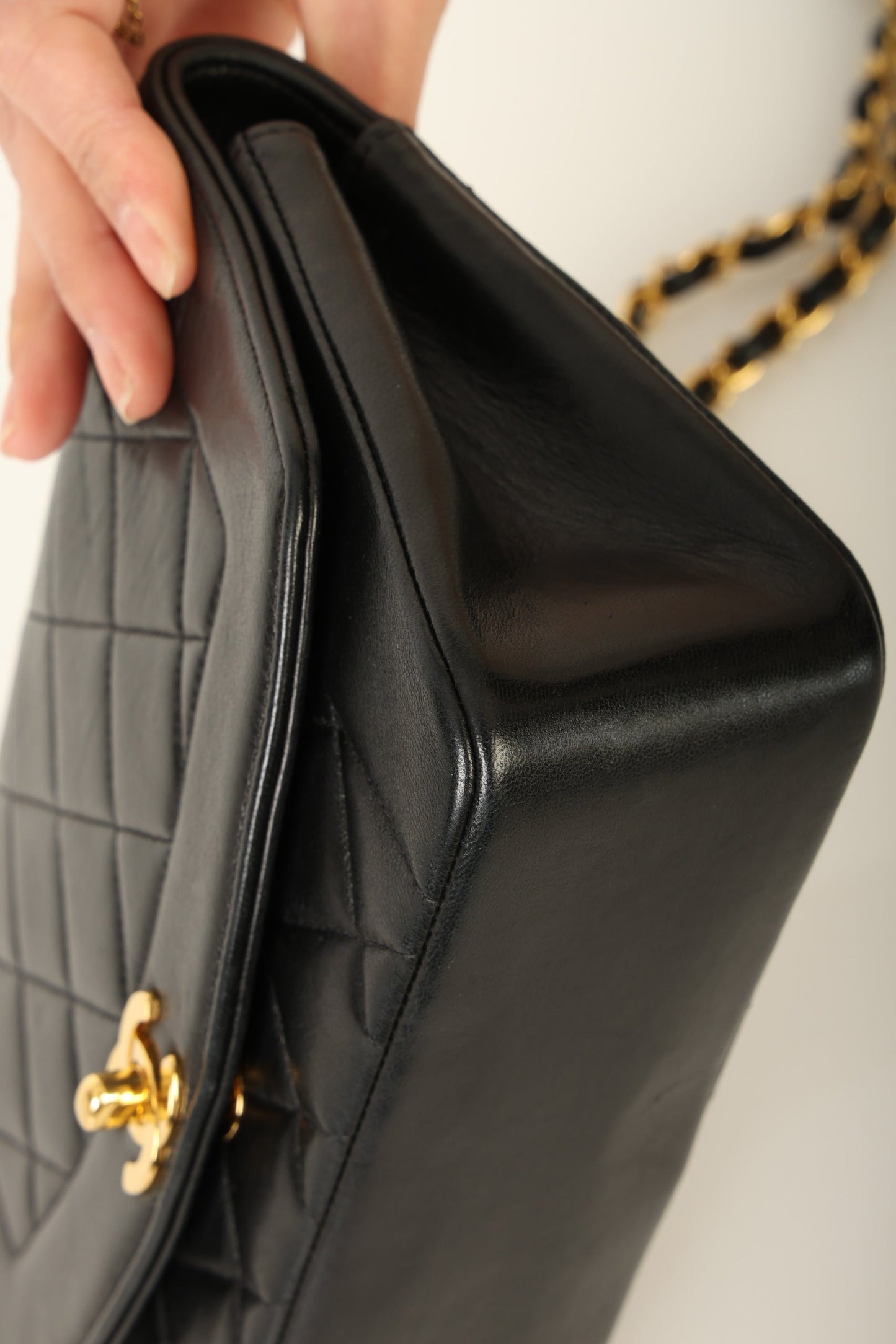 Chanel 1991 Lambskin Small Diana