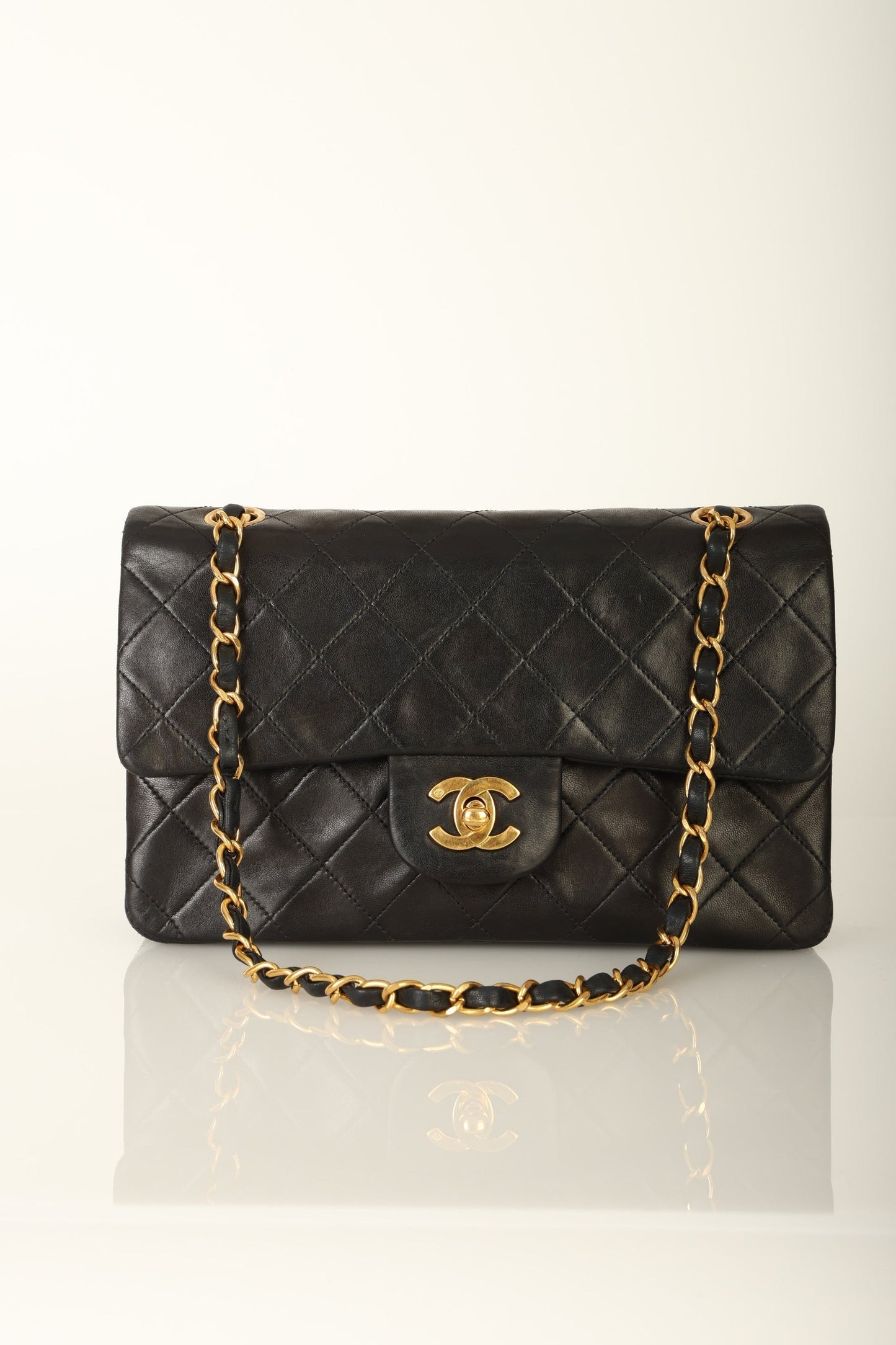 Chanel 1994 Lambskin Small Double Flap