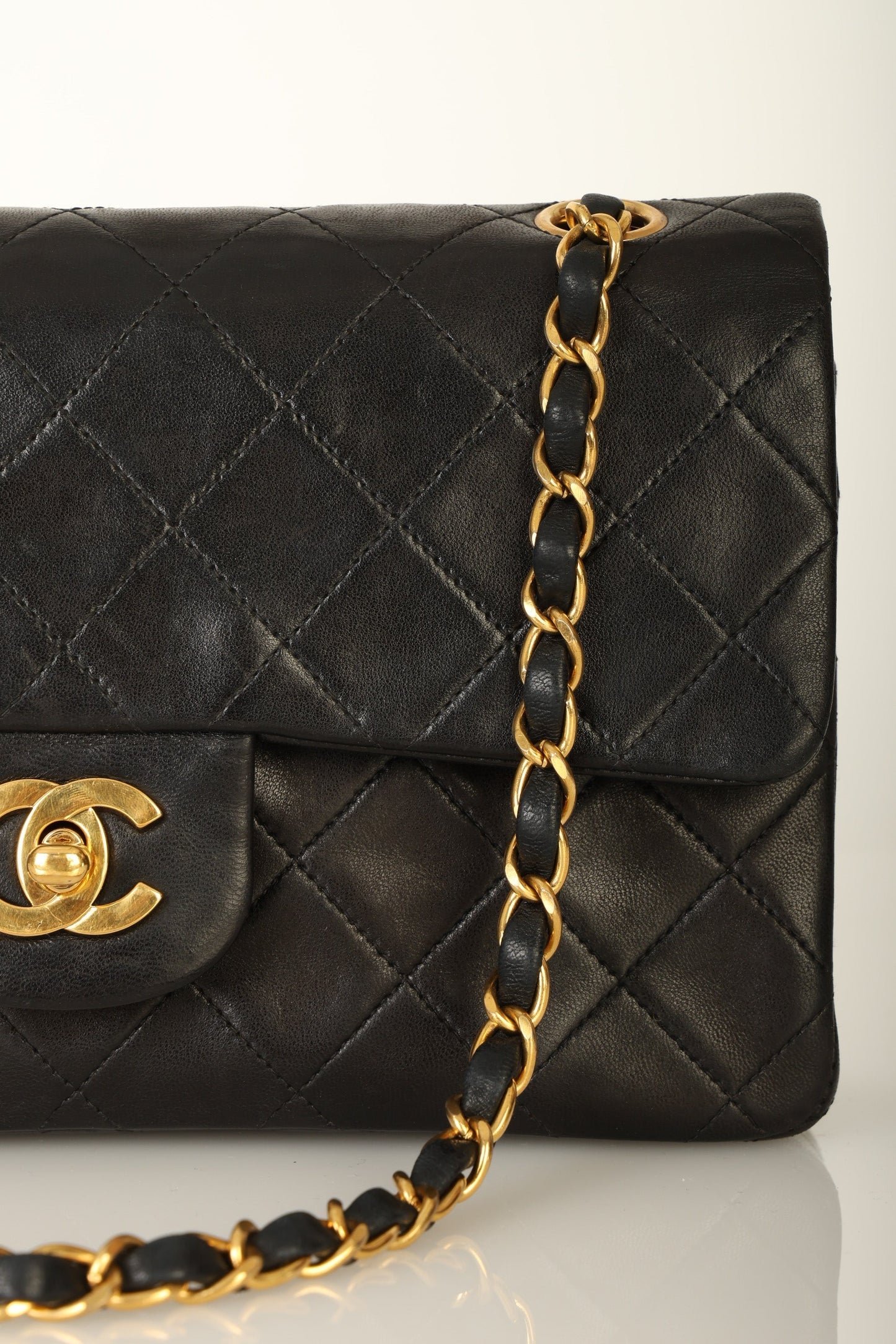 Chanel 1994 Lambskin Small Double Flap