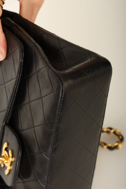 Chanel 1994 Lambskin Small Double Flap