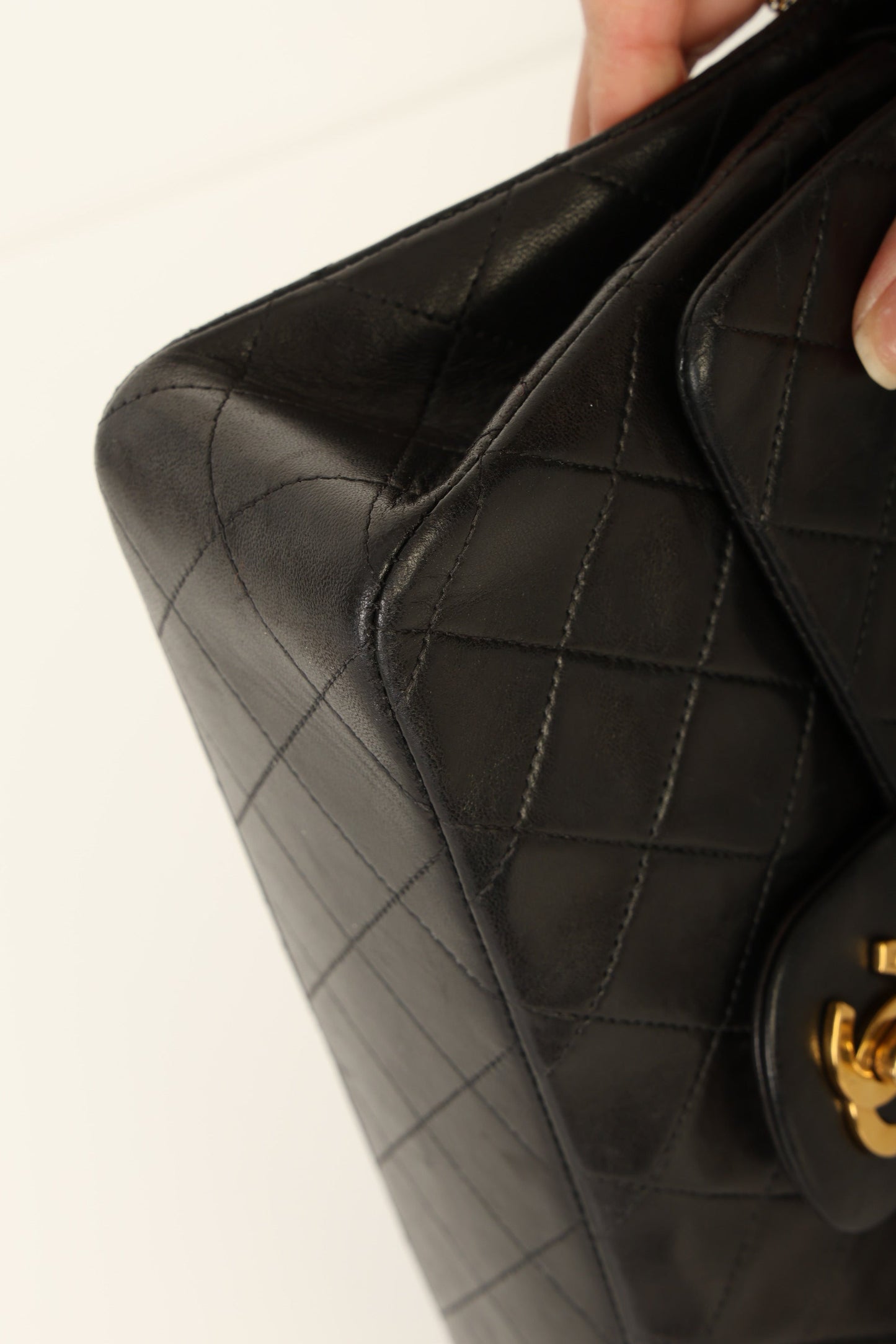 Chanel 1994 Lambskin Small Double Flap