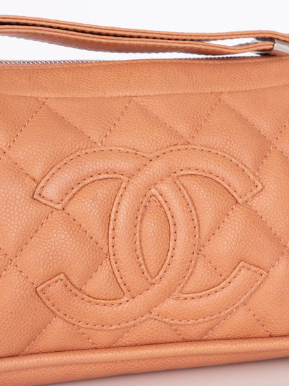 Chanel 2008 Caviar Timeless Pochette