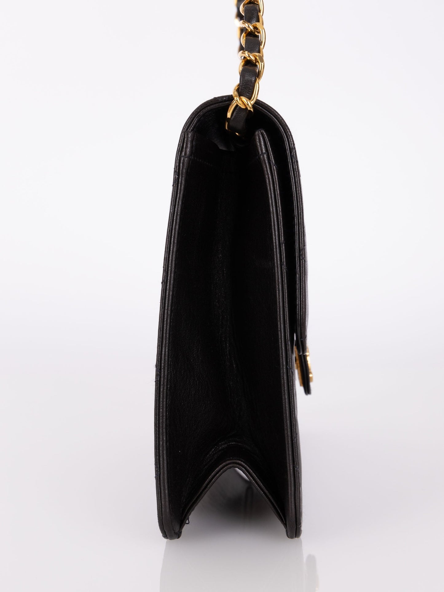 Chanel 1997 Lambskin Single Half Flap