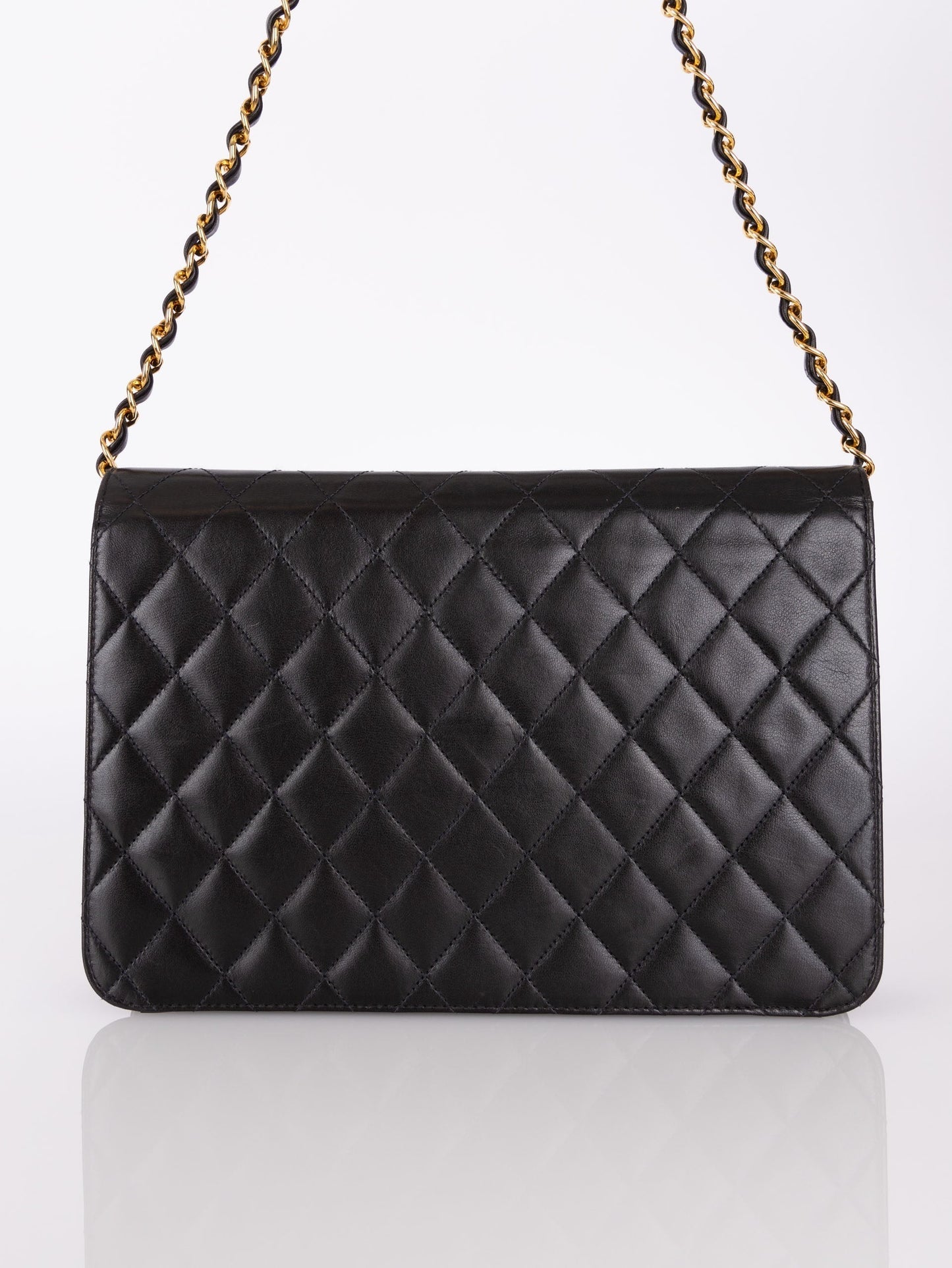 Chanel 1997 Lambskin Single Half Flap