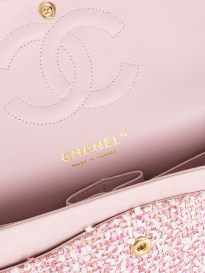 Chanel 2003 Tweed Medium Double Flap