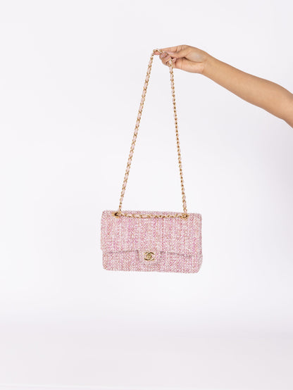 Chanel 2003 Tweed Medium Double Flap