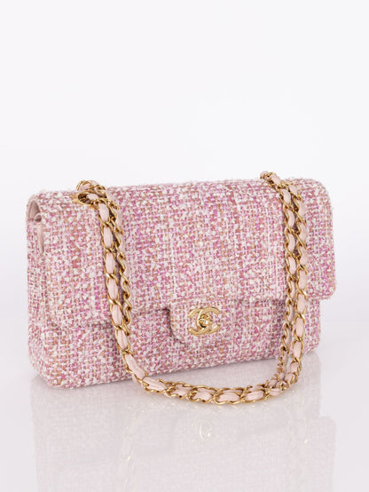 Chanel 2003 Tweed Medium Double Flap