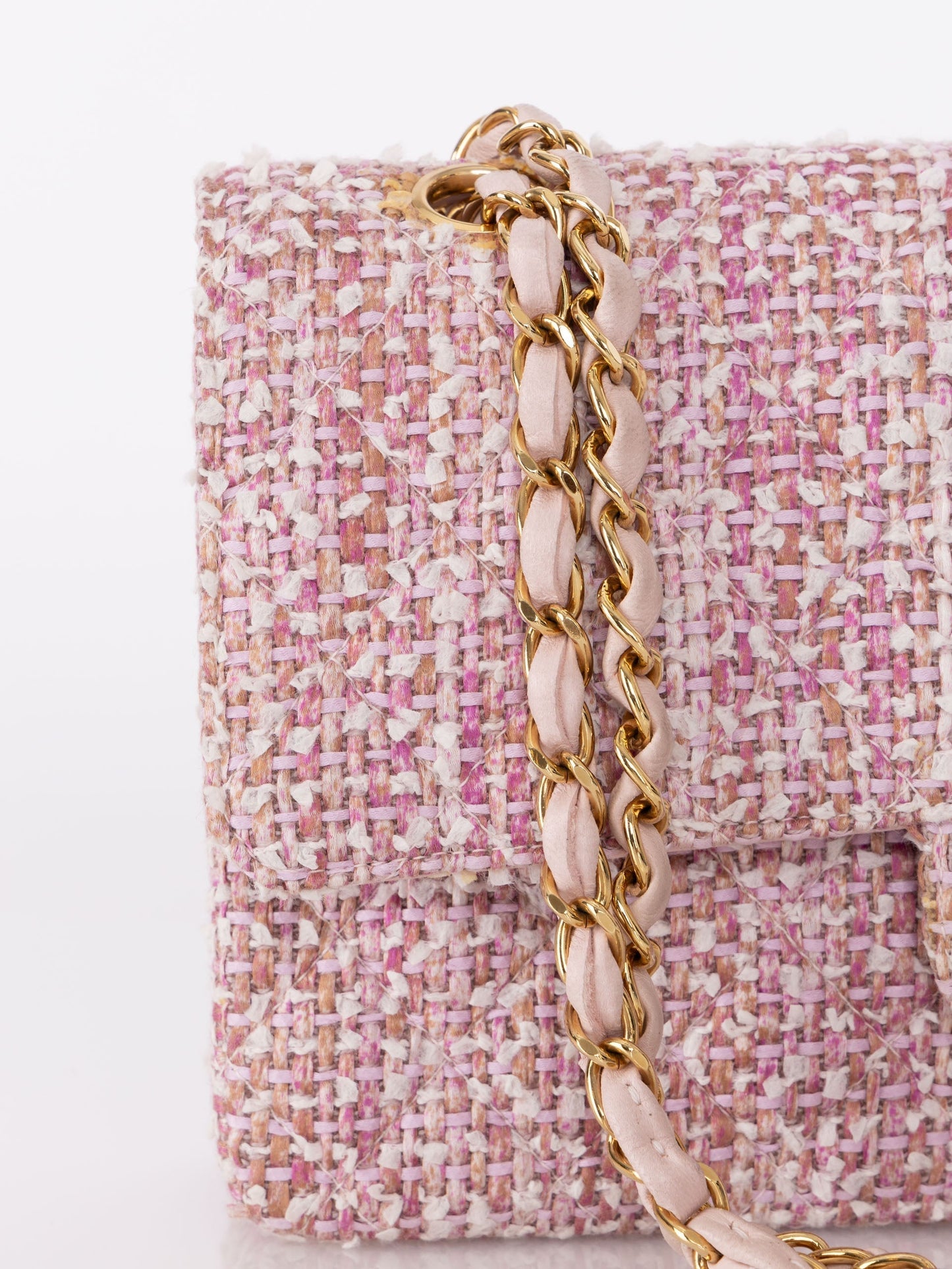 Chanel 2003 Tweed Medium Double Flap