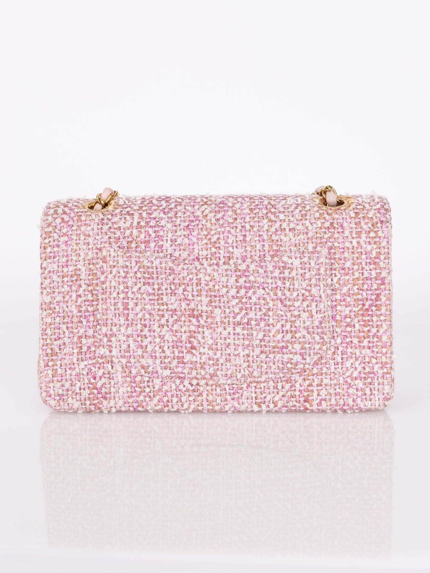 Chanel 2003 Tweed Medium Double Flap